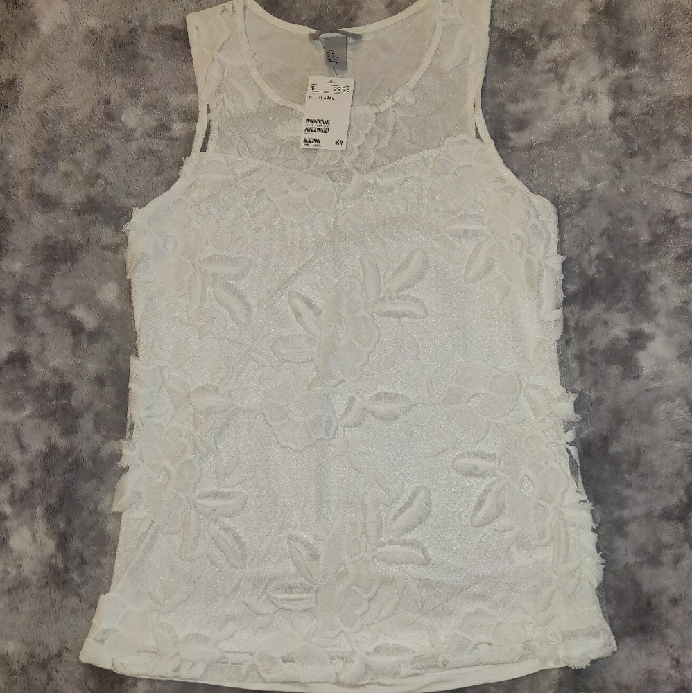 NWT H&M Lace Top